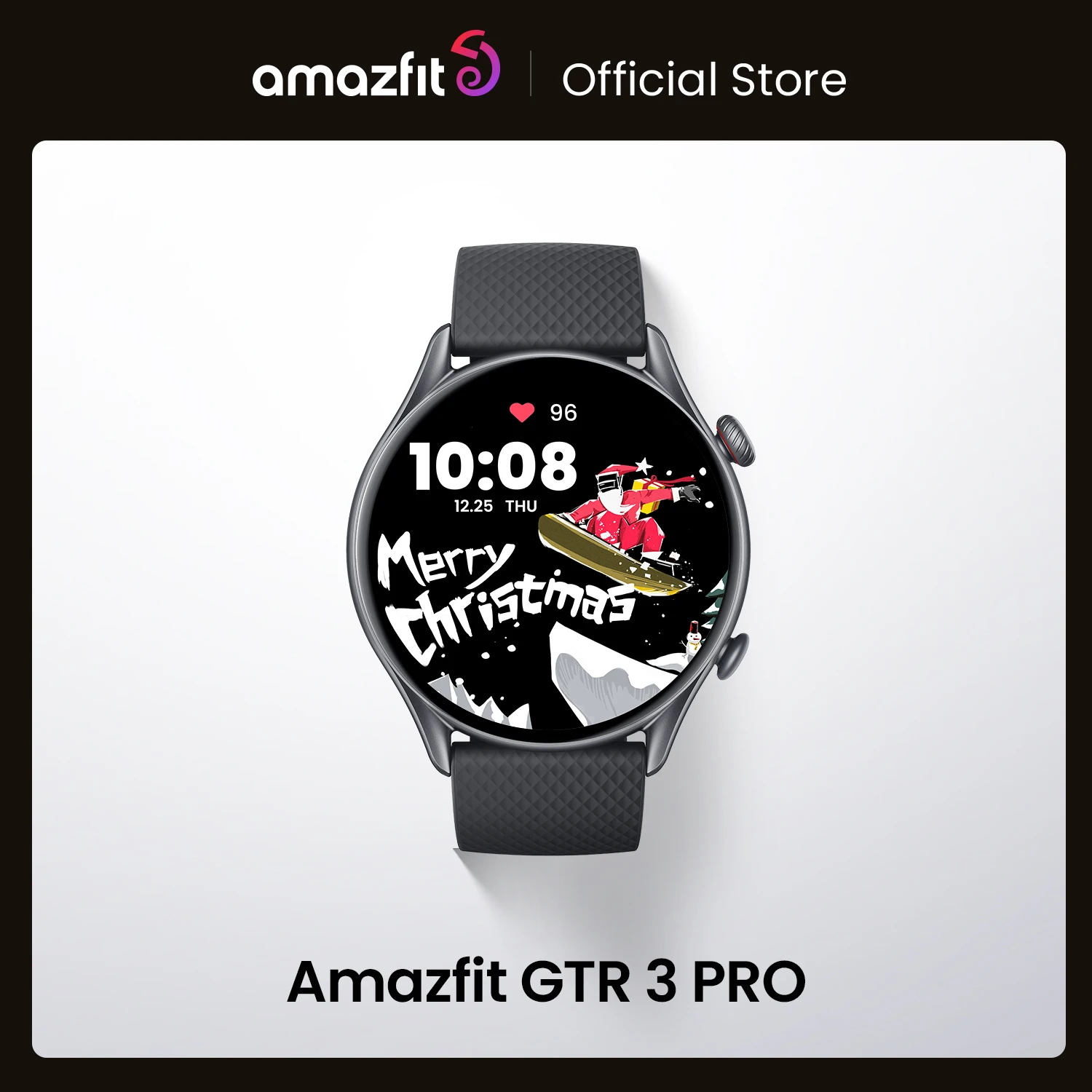 Amazfit GTR 3 Pro GTR3 Pro GTR-3 Pro 46mm 스마트워치 AMOLED 디스플레이 Zepp OS 앱, 배터리 수명 12 일, 150 개 이상의 스포츠 모드