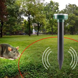1/2/4/8 태양열 구동 초음파 소닉 두더지 해충 설치류 퇴치기 구충제 마당 야외 램프 뒷마당 농지 마우스 퇴치기