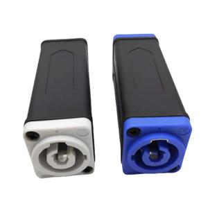 파워콘 커플러 커넥터 전원 공급 장치 도킹 익스텐션 헤드, 무대 조명 LED 조명 dmx512 조명 전원 커넥터, 4 개