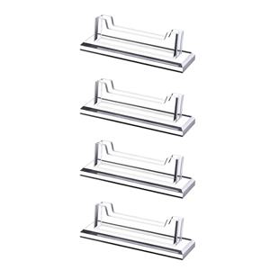 A71P 4 팩 마그네틱 카드 홀더 기본 트레이딩 카드 스탠드 카드 슬리브 표준 카드 용 보호기베이스, 야구 카드 디스플레이