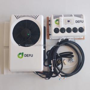 트랙터 트레일러 밴 12볼트 DC 12V 24V 주차용 에어컨 시스템