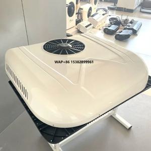 배터리 전원 캐빈 트럭 전기 에어컨 트럭 휴대용 12DC 12V 에어컨 자동차 12볼트 24볼트 루프탑 에어컨