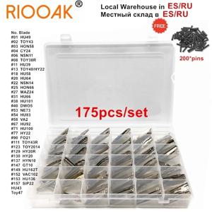 175pcs 자동차 키 빈 원격 KD 키 블레이드 KD900/KD-X2 KD VVDI Xhorse JMD 리모컨 르노 도요타 BMW VW AUDI PSA 용 상자 포함