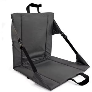 스테이디움 좌석 의자 패딩 처리 된 등받이가있는 블리처 쿠션 여성 남성을위한 접이식 스타디움 의자 의자