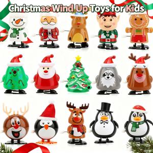 크리스마스 어린이용 장난감, 크리스마스 선물, 산타클로스 시계줄 장난감, 크리스마스 파티 선물 가방 채우기