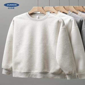 듀킨 460G 헤비웨이트 남성 스웨트셔츠 2025 가을 라운드넥 긴팔 단색 스포츠 풀오버 11가지 색상 선택 가능