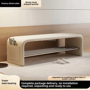 신발 교체 의자, 문짝, 가정용, 입구, 입구, 가벼운 럭셔리, 고급 감각, 긴 소파