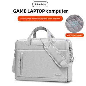 비즈니스 노트북 가방 케이스 어깨 토트 백 노트북 가방 서류 가방 13 15 17 인치 Macbook Air Pro HP Huawei Asus Dell 핸드백