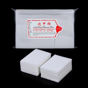 1000/630개 전문가용 네일 와이프 100% 면 패드 린트 프리 네일 코튼 젤 폴리쉬 리무버 네일 아트 클리닝 도구