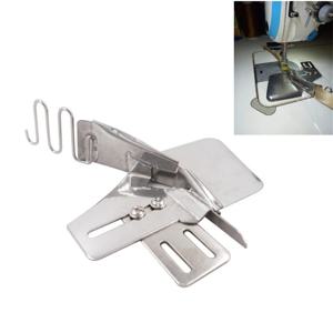 재봉틀 액세서리 고효율 재봉틀 고무 탄성 밴드 헤밍 도구 단일 바늘 기계 예비 부품