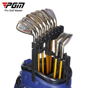 PGM 골프 클럽 고정 장치는 9개의 철 홀더를 수용하여 폴 헤드 충돌을 줄입니다. 조정 가능한 폭 훈련 보조 장치 ZJ018