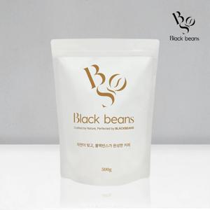 블랙빈스 원두커피 로얄 블렌드 500g 홀빈