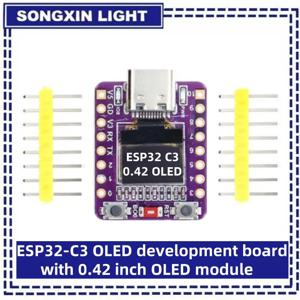 SX ESP32-C3 OLED 개발 보드, 0.42 인치 OLED 모듈 세라믹 안테나 wifi Bluetooth ESP32 supermini 개발 보드