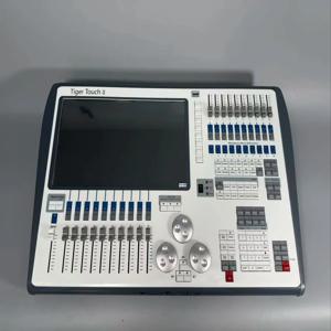 타이탄 V17.1 v18.0 타이거 터치 2 DMX512 컨트롤러 디스코 전문가용 DJ 콘솔 무빙 헤드 라이트 스테이지 워셔 레이저 컨트롤