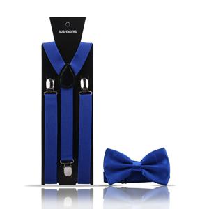 멜빵 남자 Bowtie 세트 뜨거운 판매 남자 서스펜더 Y 백 셔츠 교정기 여자 소년 웨딩 파티 나비 벨트 정장 액세서리