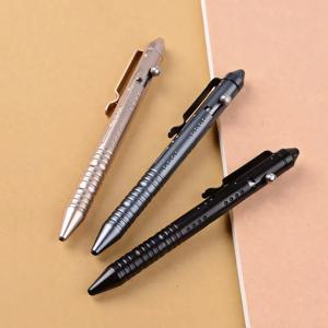 볼트 액션 전술 펜 시그니처 볼펜 학교 학생 사무용 문구류 비상용 창문 파괴기 자기 방어 용품