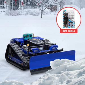 맞춤형 RC 잔디깎이, 충전식 원격 제어 잔디깎이 겸용 제설기, 안전하고 내구성 있음, 가정 정원에 적합