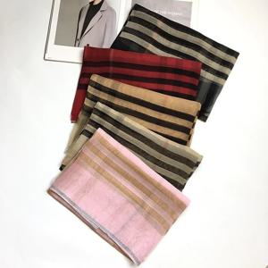 여성용 실크&울 스카프 사계절 스카프 빅 사이즈 84*190cm