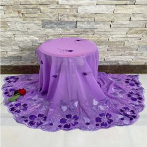 여성용 이슬람 라마단 스카프, 두바이 쉬폰 스팽글 자수 스카프 숄, 신상 무술만 풀라드 히잡, 아프리카 이슬람