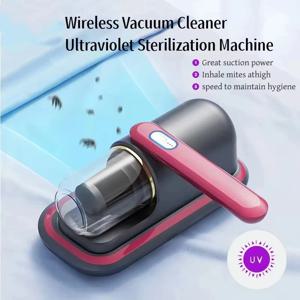 무선 진공 청소기 자외선 살균기 미니 세척 가정용 매트리스 진드기 제거 로봇 침구 청소기