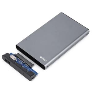 USB 3.0 HDD 인클로저 2.5인치 SATA HDD SSD 외장 하드 드라이브 케이스 5Gbps 고속 외장 하드 드라이브 디스크 박스 (PC 노트북용)