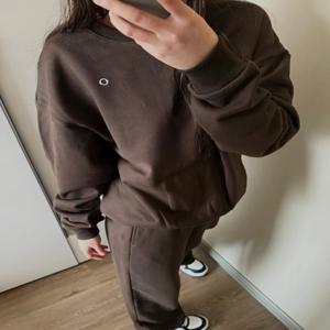 블랙 루즈 스포츠 풀오버 2025 가을 캐주얼 O넥 여성 스웨트셔츠 클래식 레터 심플 긴팔 후드티 여성용