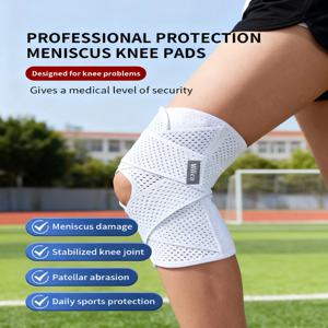 야외 스포츠 무릎 보호대 여름용 얇은 남녀 공용 농구, 러닝, 하이킹 및 기타 일상 스포츠 무릎 커버