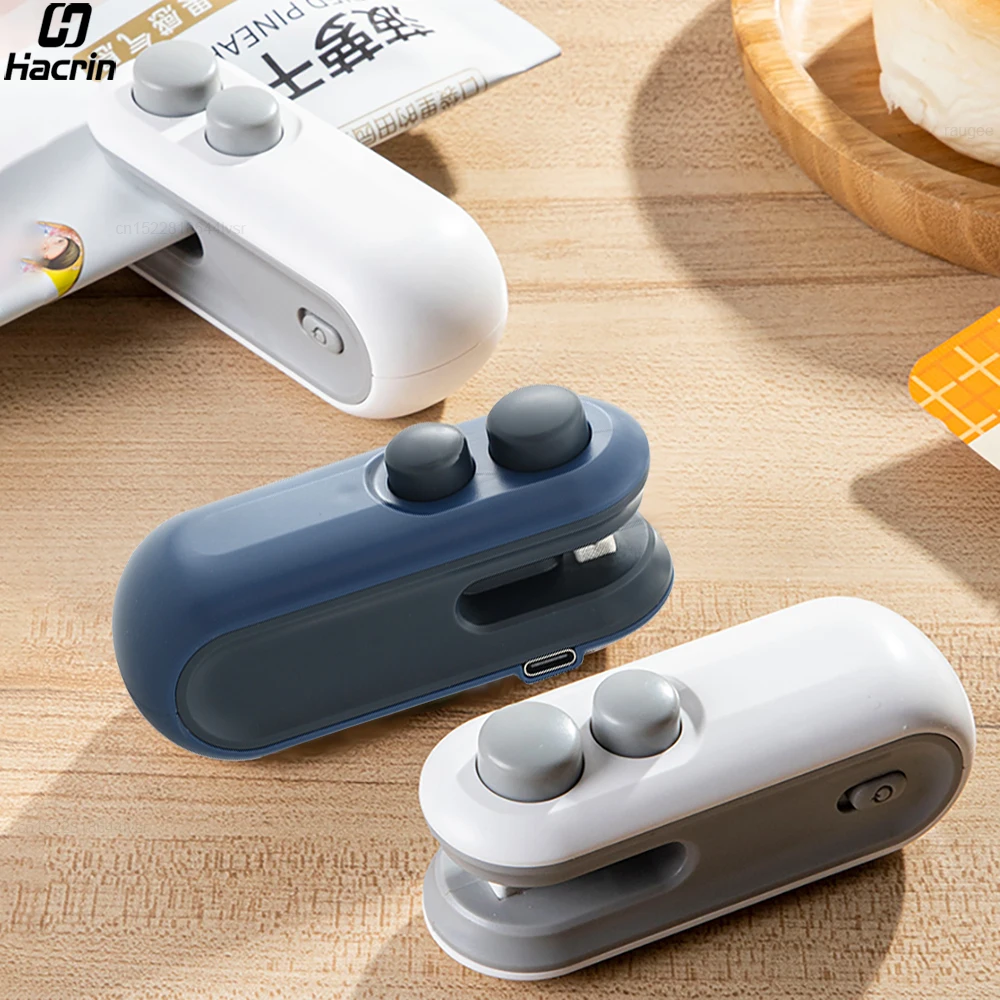 씰링 기계 미니 열 가방 실러 휴대용 휴대용 비닐 봉투 씰링 기계 충전식 미니 열 비닐 봉투 실러