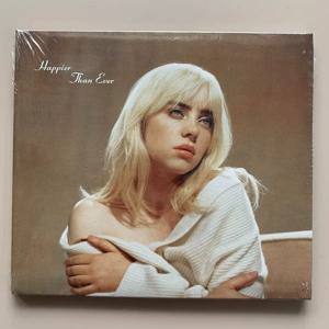 미국판 빌리 아일리시 'Happier Than Ever' 앨범 디스크 (새 상품, 미개봉) 팬 및 수집가용