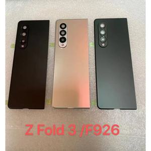 삼성 갤럭시 Z 폴드 3 5G F926 Fold3 유리 배터리 뒷면 커버 수리 교체 도어 폰 후면 케이스 + 카메라 렌즈에 대한 AAA 품질