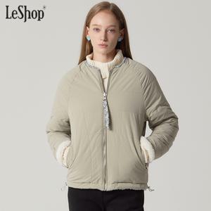 리버시블 양모 아웃포켓 패딩