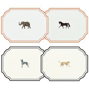 [메종드산드라] SET 플루메리아 테이블 매트 CORNICI ANIMATE