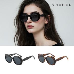 [최초가 160,000원]  패션 뿔테 선글라스 자외선차단 VN1024CS 블랙 하바나