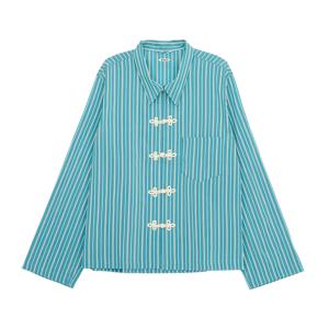 남성 셔츠 MRS24SH017 WHITE BLUE