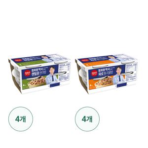 [정희원교수]햇반 라이스플랜 렌틸콩현미16 + 파로통곡물16 총32