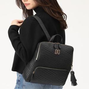 액세서리 [[25FW]] DCBA5F369BK [CARLISLE] 블랙 칼라일 가죽 백팩