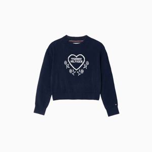 타미힐피거 하트 자카드 스웨터 (T42F7WWO650GT1C1G)