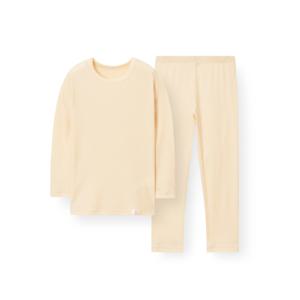 [롯데백화점]아동 G310 주디크림 9부소매 내의 세트 OR25FKFPG310