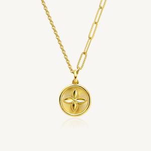 릴리 클립 체인 목걸이 24K 순금 11.25g