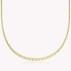 글로우 레이어드 목걸이 24K 순금