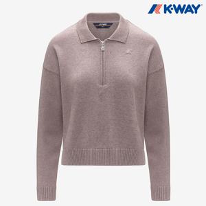 [정가:279,000] 까웨 여성 그랑마르니에 캐시미어 하프집업 스웨터 Y256EWK233