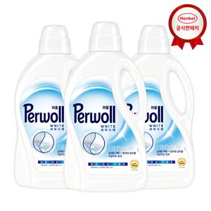 퍼울 화이트 리뉴 세탁세제 1.9L x3개 (일반/드럼 겸용)