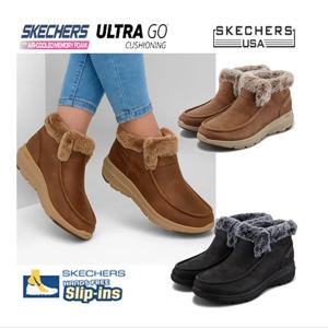 스케쳐스 여성 슬립인스 앵클 부츠 글레이셜 울트라 2종-N SC0WFCFW061