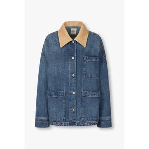 정상가239,000원 배색 데님 자켓 9165313871