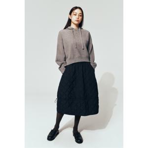 [epigram]  [여성] 퀼팅 볼륨 스커트  EFKAW24501BKX