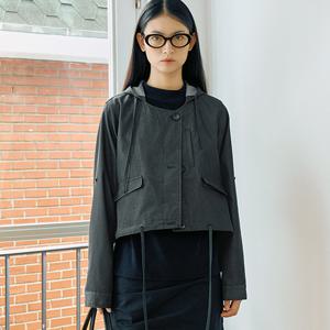 Denim standard hoodie jacket