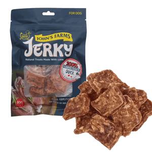 죤스팜스 오리가슴살육포 80g