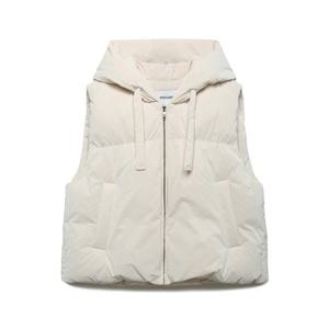 [본사][최초가:499,000원] 구스 다운 후드 베스트 A254PWD901