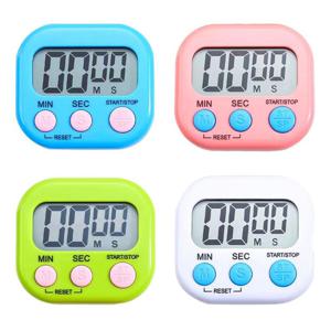 HKO 조리용 시계 무소음 주방타이머 주방 자석부착 요리 알람 공부 주방시계 요리시계