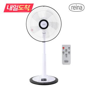 [내일도착] REINA 리모컨 발터치 선풍기 RF-R1485LS 수면풍 자연풍